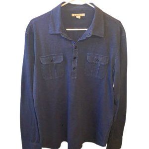 John Varvatos Star USA Shirt Pullover Long Sleeve Large